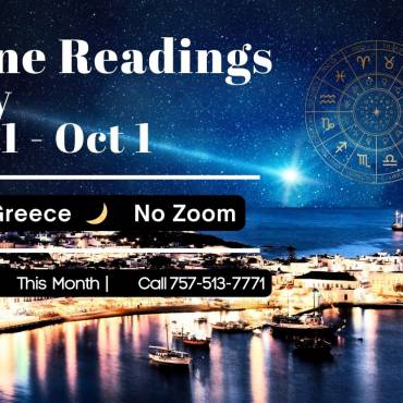 Readings While I’m Abroad 🌍 Phone Sessions Available in September